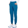 Cherokee Allura Women’s Mid Rise Jogger Scrub Pants with 5 Pockets(Caribbean Blue)