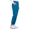 Cherokee Allura Women’s Mid Rise Jogger Scrub Pants with 5 Pockets(Caribbean Blue)