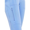 Cherokee Allura Women’s Mid Rise Jogger Scrub Pants with 5 Pockets(Ciel Blue)