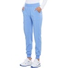 Cherokee Allura Women’s Mid Rise Jogger Scrub Pants with 5 Pockets(Ciel Blue)