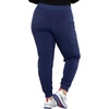 Cherokee Allura Women’s Mid Rise Jogger Scrub Pants with 5 Pockets(Navy)