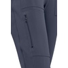 Cherokee Allura Women’s Mid Rise Jogger Scrub Pants with 5 Pockets(Pewter)