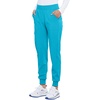 Cherokee Allura Women’s Mid Rise Jogger Scrub Pants with 5 Pockets(Teal Blue)