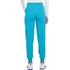 Cherokee Allura Women’s Mid Rise Jogger Scrub Pants with 5 Pockets(Teal Blue)