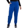 Cherokee Allura Women’s Mid Rise Jogger Scrub Pants with 5 Pockets(Galaxy Blue)