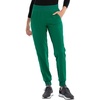 Cherokee Allura Women’s Mid Rise Jogger Scrub Pants with 5 Pockets(Hunter Green)