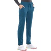 Cherokee Allura Mid Rise Joggers Scrub Pant for Women with 5 Pockets(Caribbean Blue)