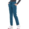 Cherokee Allura Mid Rise Joggers Scrub Pant for Women with 5 Pockets(Caribbean Blue)