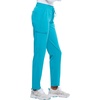 Cherokee Allura Mid Rise Joggers Scrub Pant for Women with 5 Pockets(Teal Blue)