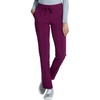 Cherokee Allura Mid Rise Joggers Scrub Pant for Women with 5 Pockets(Wine)