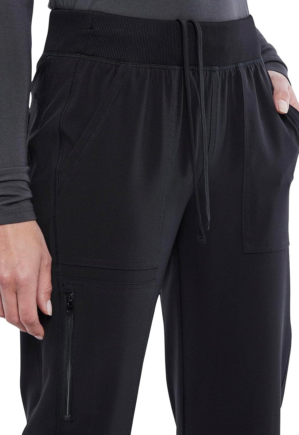 image:imageJogger Scrub Pant by Cherokee AlluraBlack