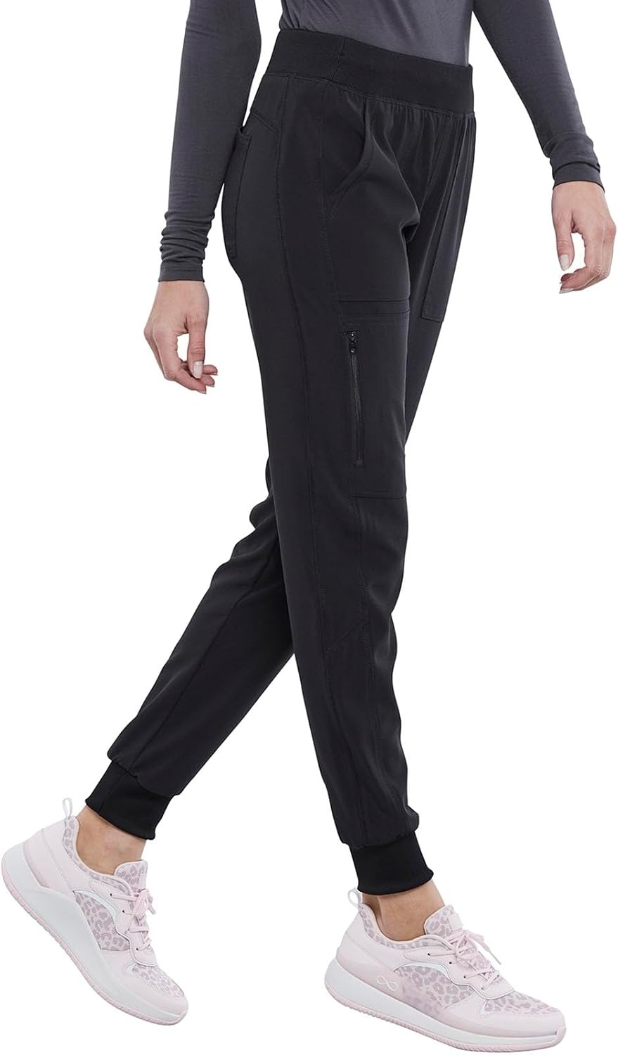 image:imageJogger Scrub Pant by Cherokee AlluraBlack