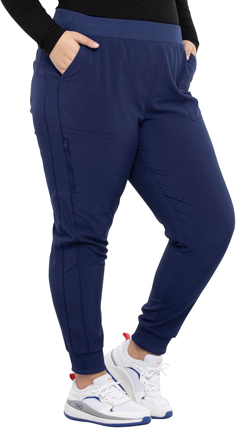 image:imageJogger Scrub Pant by Cherokee AlluraNavy