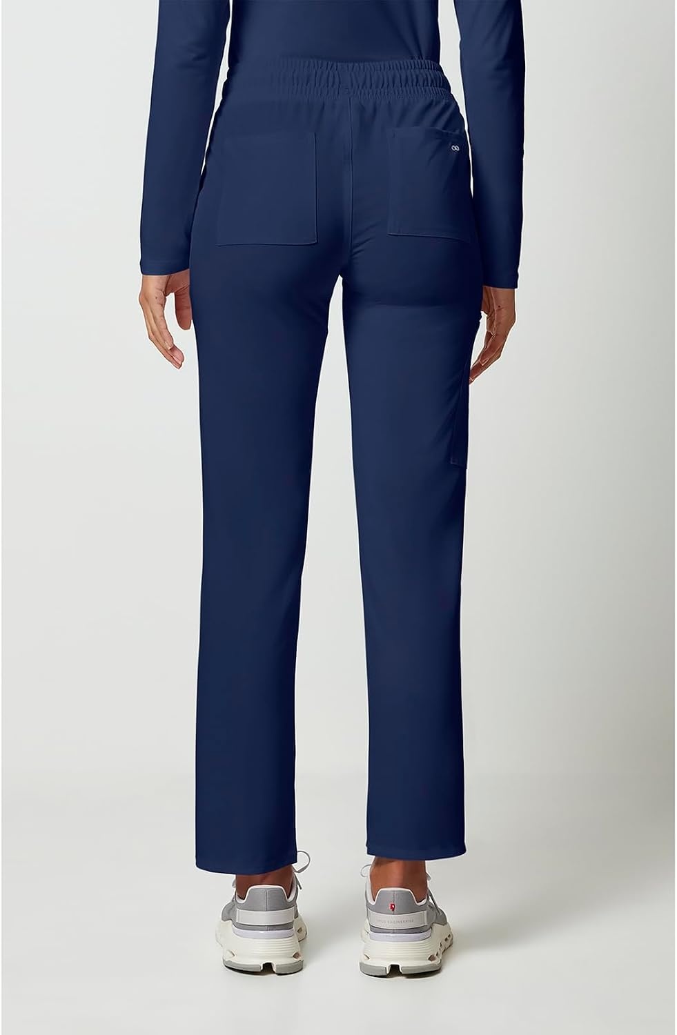 image:imageTapered Leg Drawstring Pant by Cherokee AlluraNavy