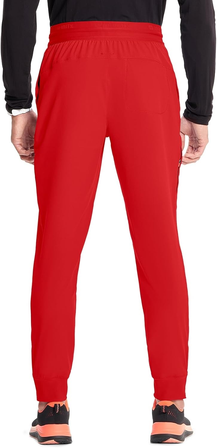 image:imageCherokee Infinity Mens Mid Rise Jogger Scrub Pants with 4 PocketsFire Bird
