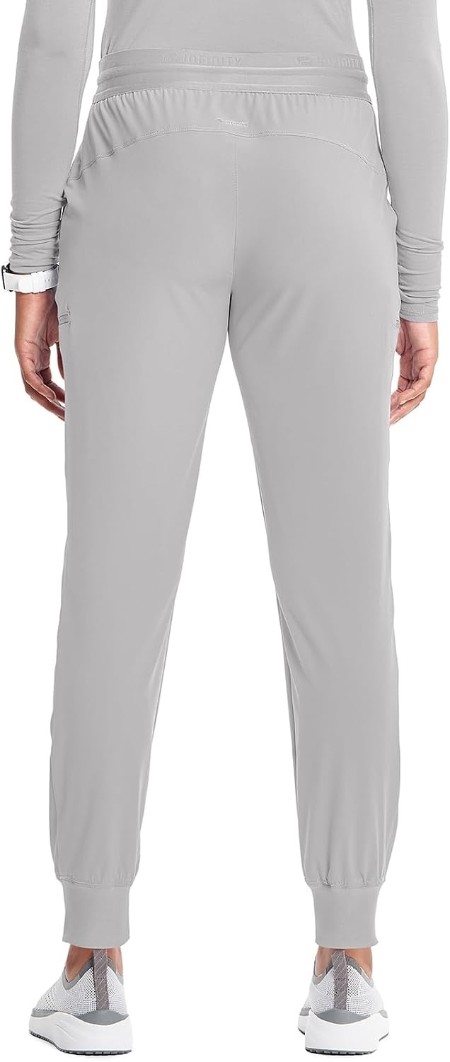 image:imageCherokee Infinity Womens PullOn Scrub Jogger Pants Mid Rise BottomsVapor