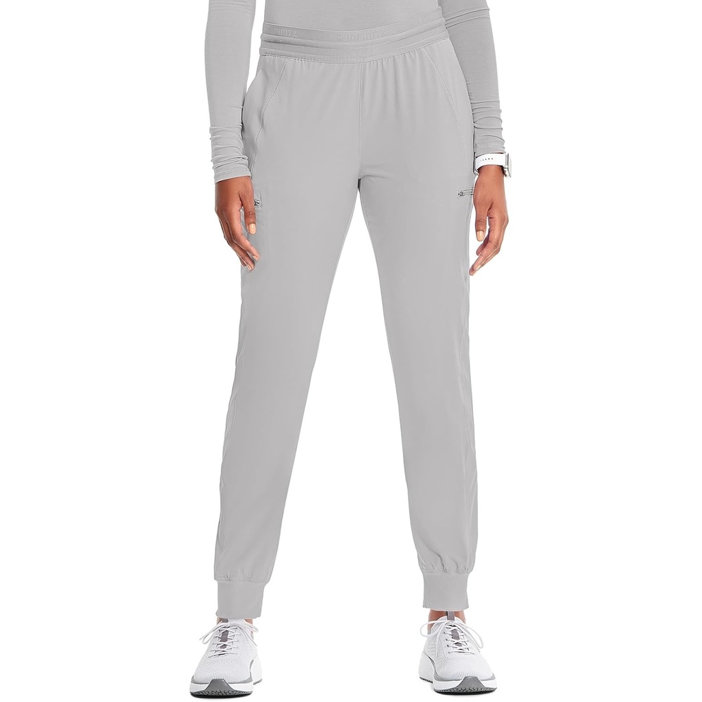 image:imageCherokee Infinity Womens PullOn Scrub Jogger Pants Mid Rise BottomsVapor
