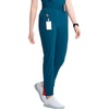 Cherokee GNR8 Women’s Cargo Scrub Pants Tapered Leg Pull-On Drawstring(Caribbean Blue)