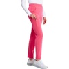 Cherokee GNR8 Women’s Cargo Scrub Pants Tapered Leg Pull-On Drawstring(Power Pink)