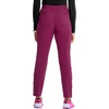 Cherokee GNR8 Women’s Cargo Scrub Pants Tapered Leg Pull-On Drawstring(Wine)