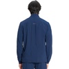 Cherokee IN Scrub Jacket for Men Zip Front Rib Knit Collar 3 Pockets(Navy)