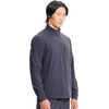 Cherokee IN Scrub Jacket for Men Zip Front Rib Knit Collar 3 Pockets(Pewter)