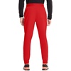 Cherokee Infinity Mens Mid Rise Jogger Scrub Pants with 4 Pockets(Fire Bird)