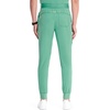 Cherokee Infinity Mens Mid Rise Jogger Scrub Pants with 4 Pockets(Matcha Latte)