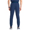 Cherokee Infinity Mens Mid Rise Jogger Scrub Pants with 4 Pockets(Navy)
