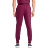 Cherokee Infinity Mens Mid Rise Jogger Scrub Pants with 4 Pockets(Wine)