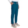 Cherokee Infinity Straight Leg Mens Scrub Pants Zip Fly 6 Pockets(Caribbean Blue)