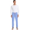Cherokee Infinity Straight Leg Mens Scrub Pants Zip Fly 6 Pockets(Ciel)