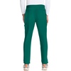 Cherokee Infinity Straight Leg Mens Scrub Pants Zip Fly 6 Pockets(Hunter)