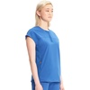 Cherokee Infinity Womens Scrub Top Round Neck 3 Zip Pockets(Royal)