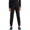 Cherokee GNR8 Women’s Cargo Scrub Pants Tapered Leg Pull-On Drawstring(Black)
