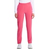 Cherokee GNR8 Women’s Cargo Scrub Pants Tapered Leg Pull-On Drawstring(Power Pink)