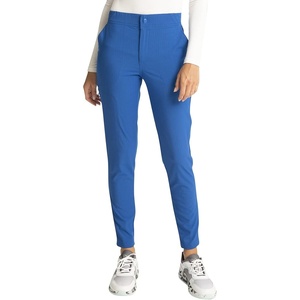 Cherokee Statement Women Scrubs Pant Zip Front Fly Tapered Leg CK270(Blue)